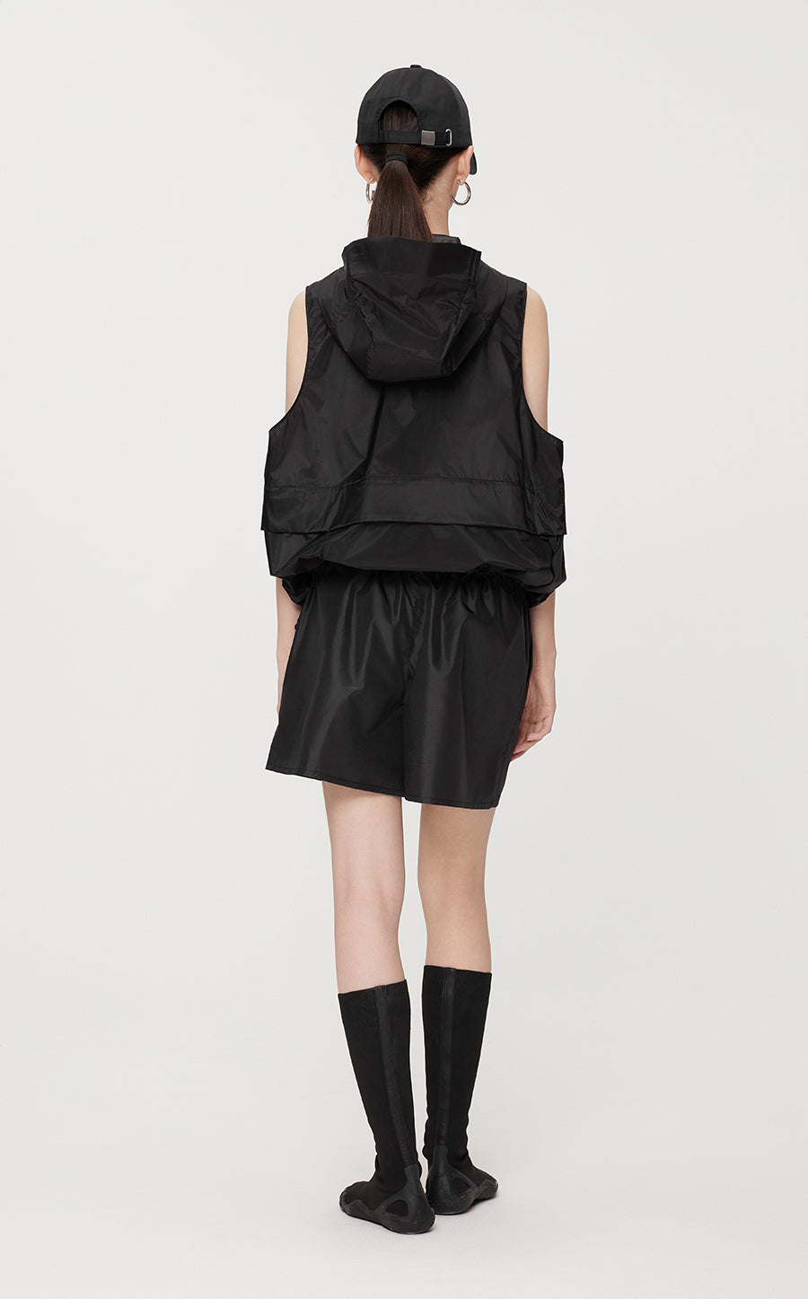 Vest/JNBY Hooded Midi Vest