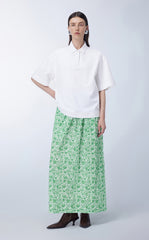 Skirt/JNBY Loose Fitting Drawstring Ankle-length Skirt