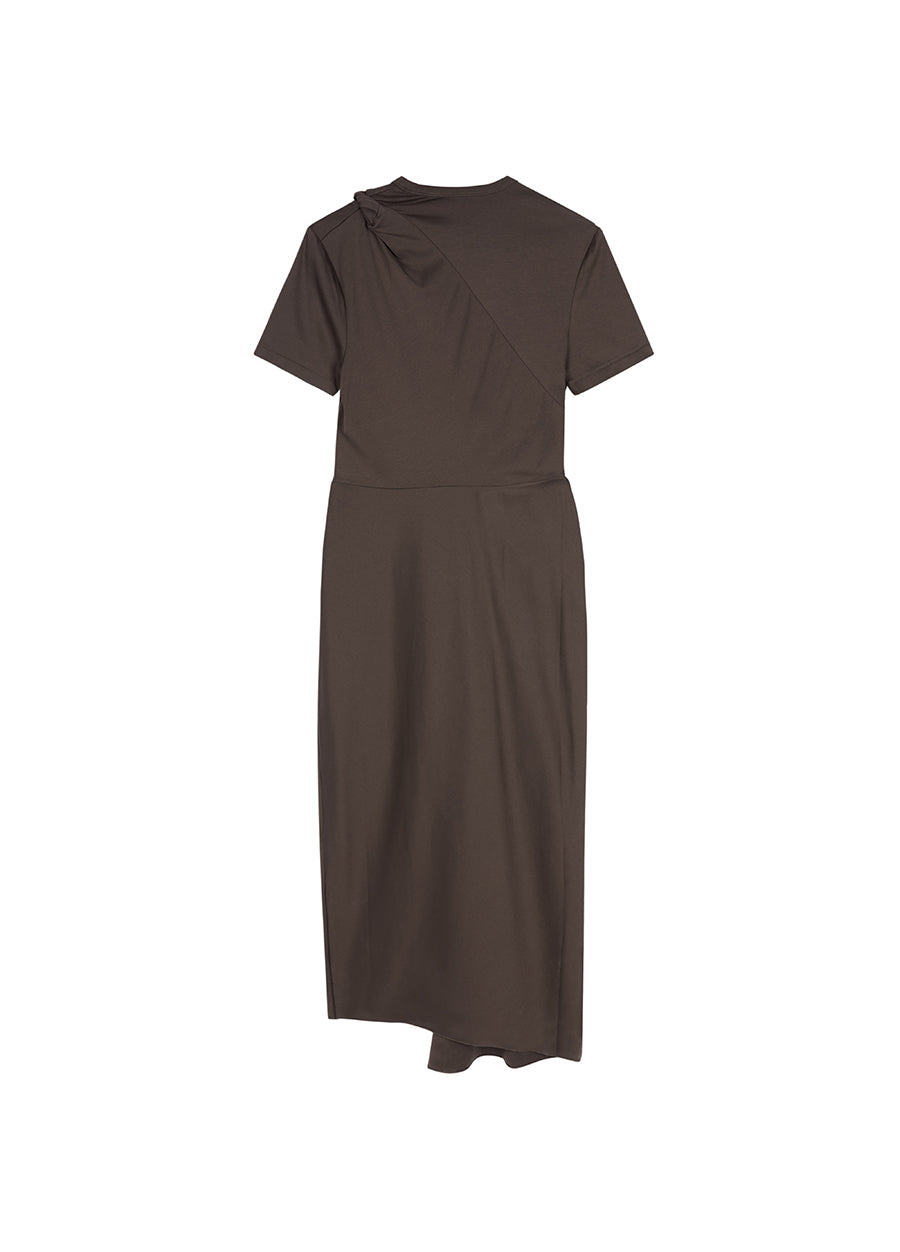 Dresses/JNBY Wrap Short-sleeved Above-the-knee Dresses