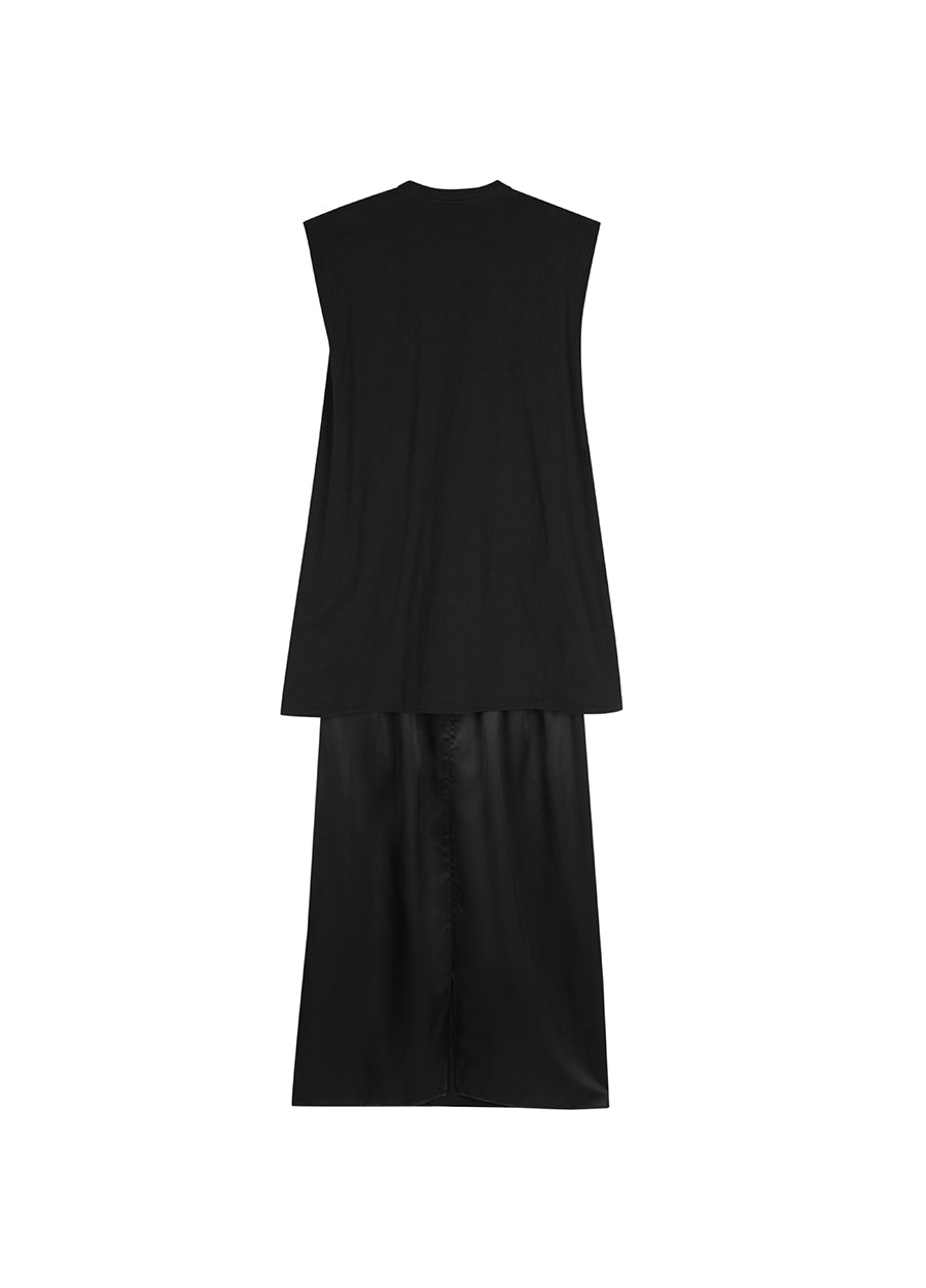 Dresses/JNBY Ankle-length Drawstring Shift Sleeveless Dresses