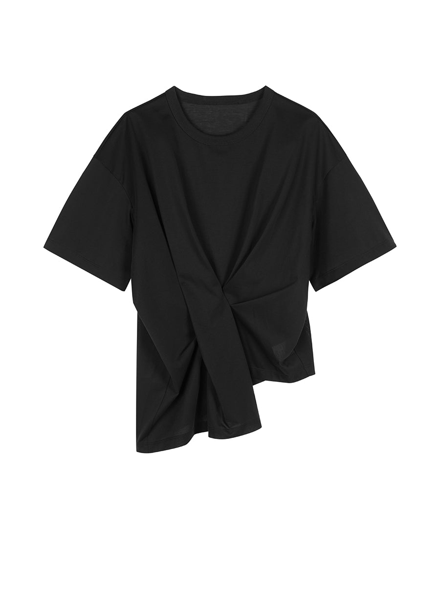 T-Shirt/JNBY Asymmetric Oversize Short-sleeved T-Shirt