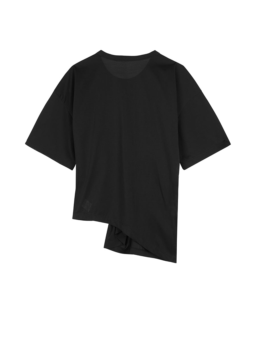 T-Shirt/JNBY Asymmetric Oversize Short-sleeved T-Shirt