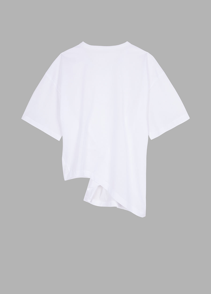 T-Shirt/JNBY Asymmetric Oversize Short-sleeved T-Shirt