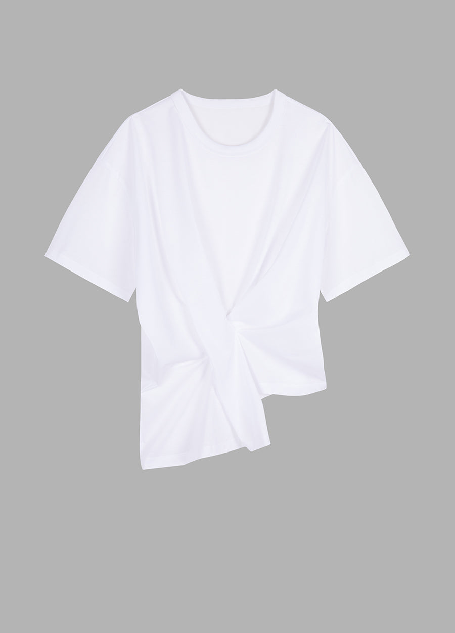 T-Shirt/JNBY Asymmetric Oversize Short-sleeved T-Shirt