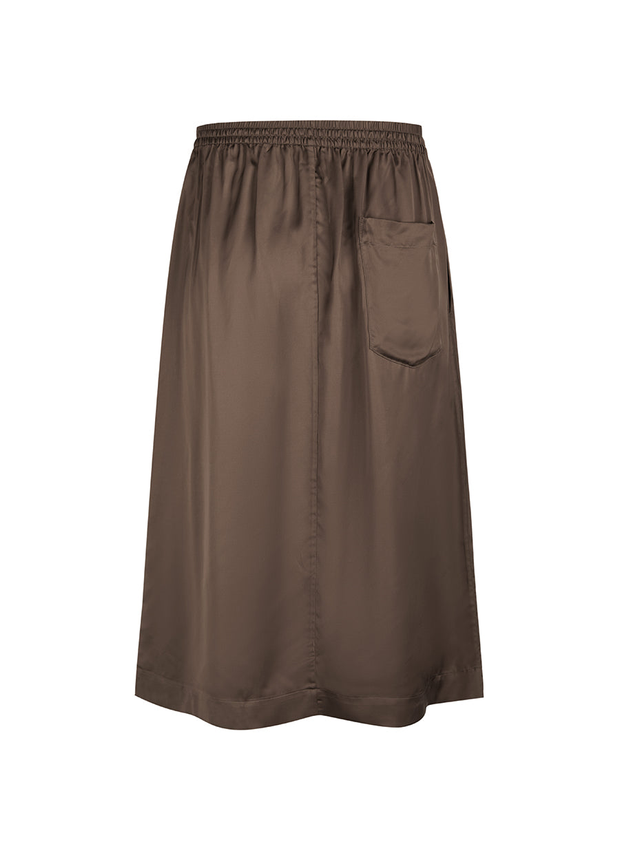 Skirt/JNBY H-shaped Loose-fitting Tea-length Skirt