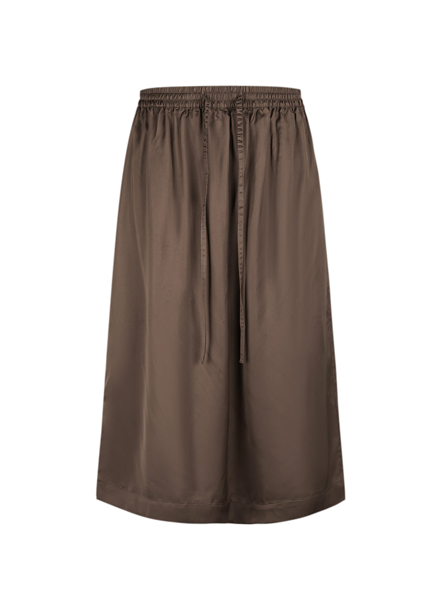 Skirt/JNBY H-shaped Loose-fitting Tea-length Skirt