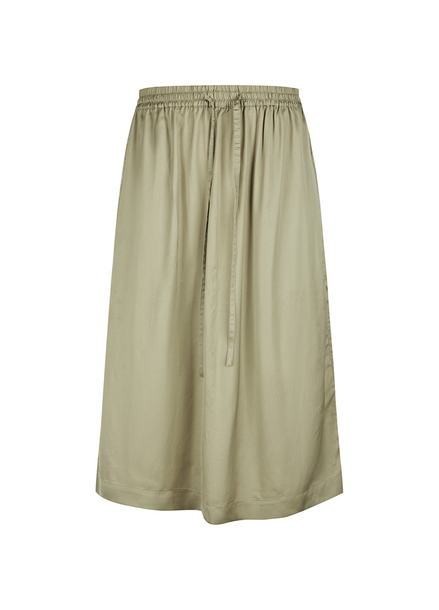 Skirt/JNBY H-shaped Loose-fitting Tea-length Skirt