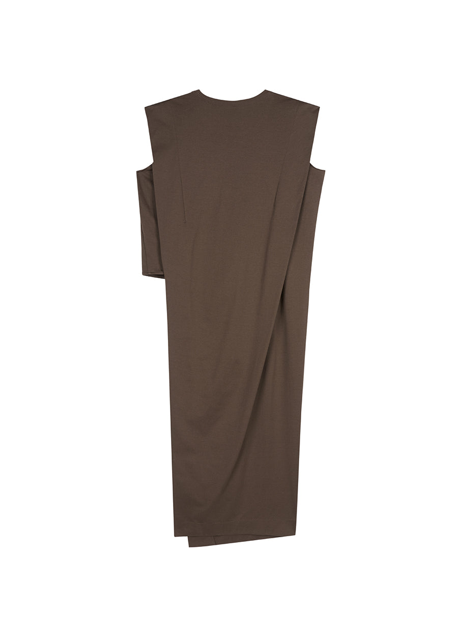 Dresses/JNBY T-shaped Side Slit Sleeveless Dresses