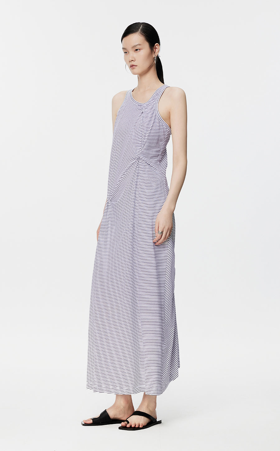 Dresses/JNBY Striped Ankle-length Sleeveless Dresses