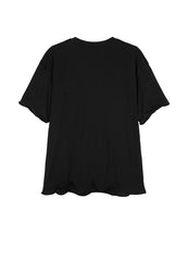 T-shirt /JNBY Drawstring Aluminum Wire Cotton T-shirt