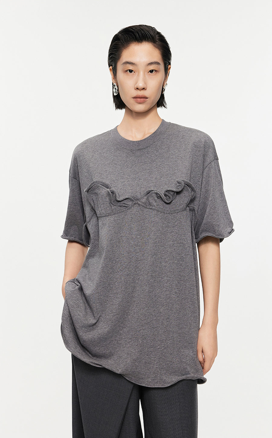 T-shirt /JNBY Oversize Short-sleeved T-shirt