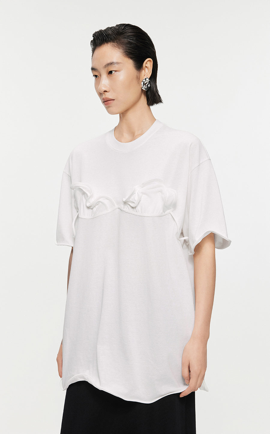 T-shirt /JNBY Oversize Short-sleeved T-shirt