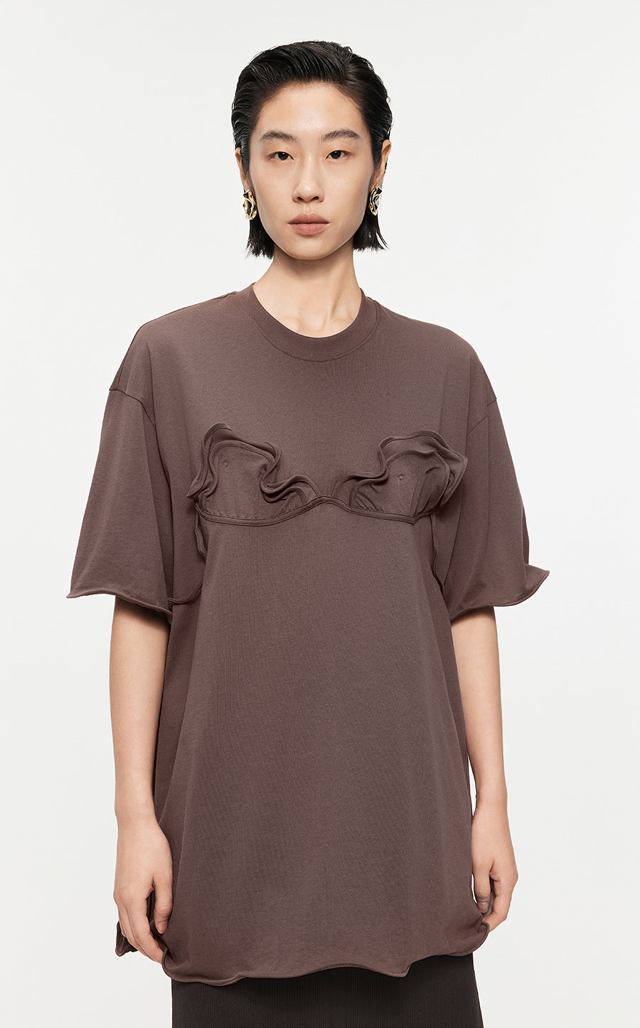 T-shirt /JNBY Oversize Short-sleeved T-shirt