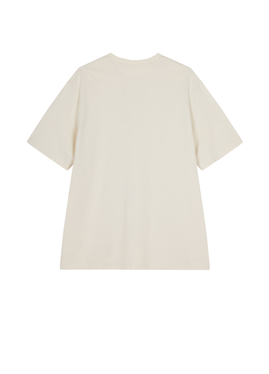 T-Shirt/JNBY Loose Fitting Short-sleeved T-Shirt