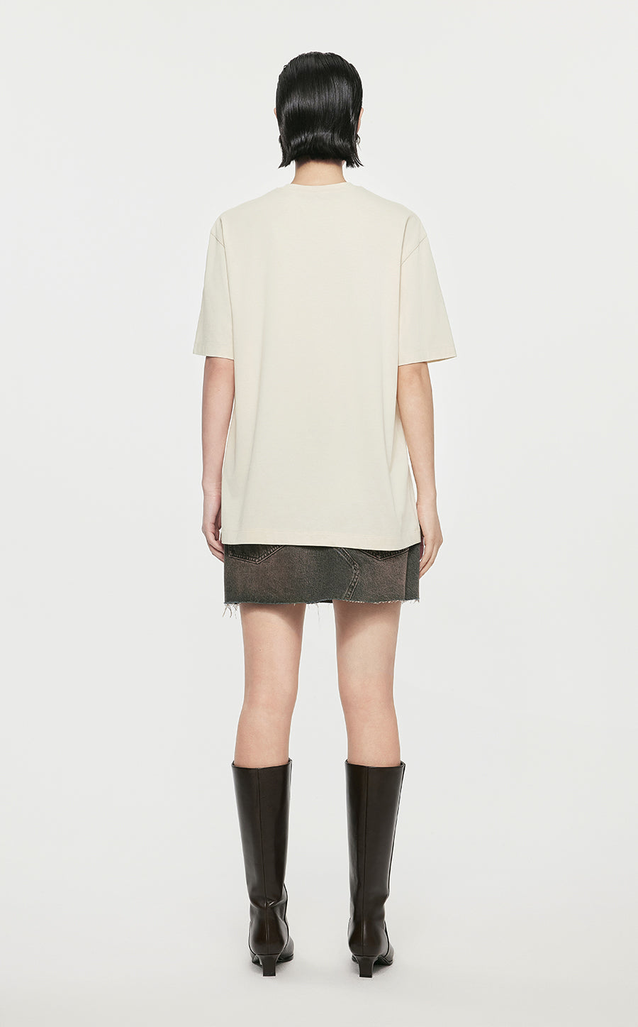 T-Shirt/JNBY Loose Fitting Short-sleeved T-Shirt