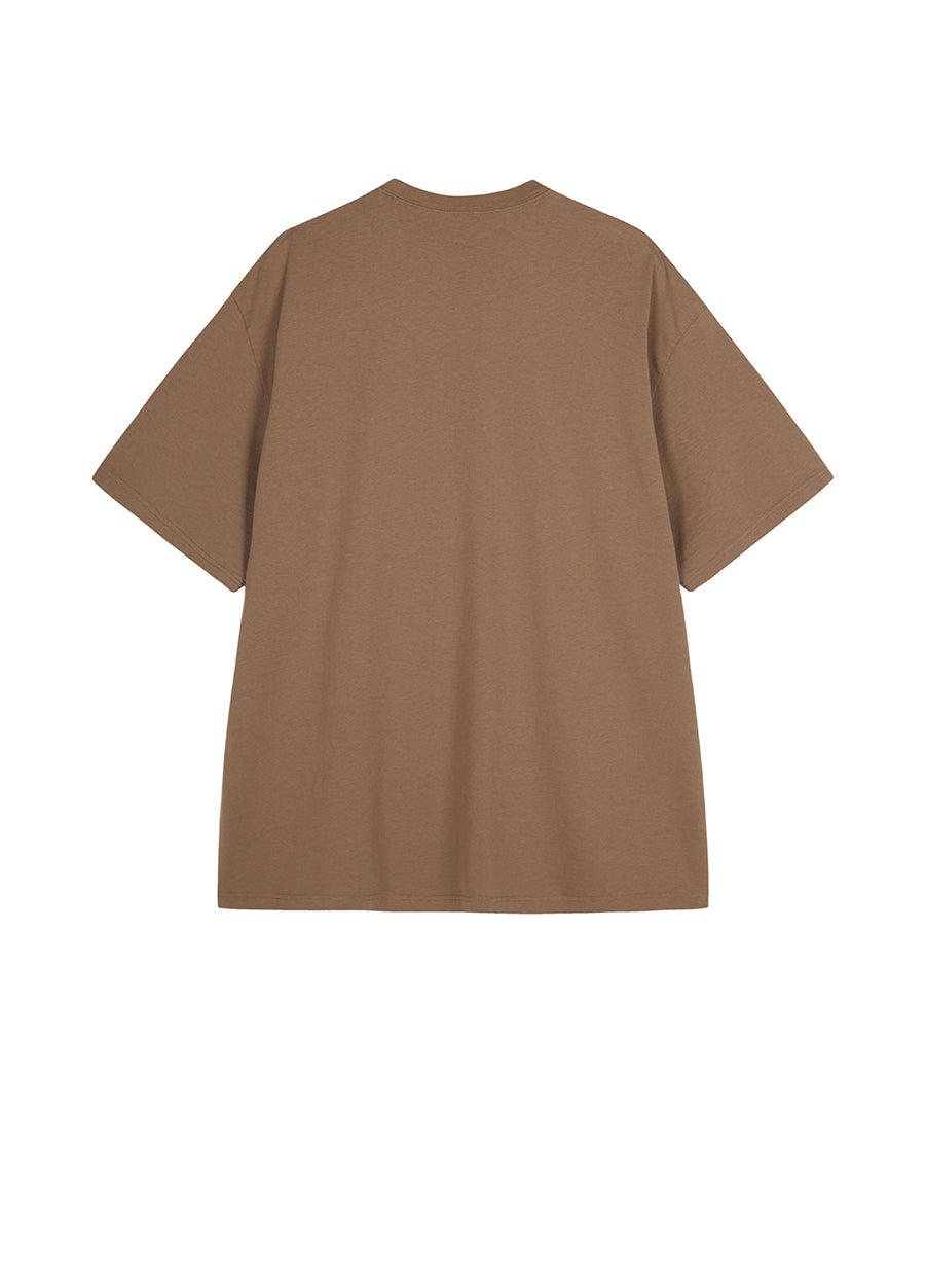 T-Shirt/JNBY Loose Fitting Short-sleeved T-Shirt