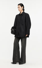 Shirt/JNBY Drawstring Aluminum Wire Long-sleeved Shirt