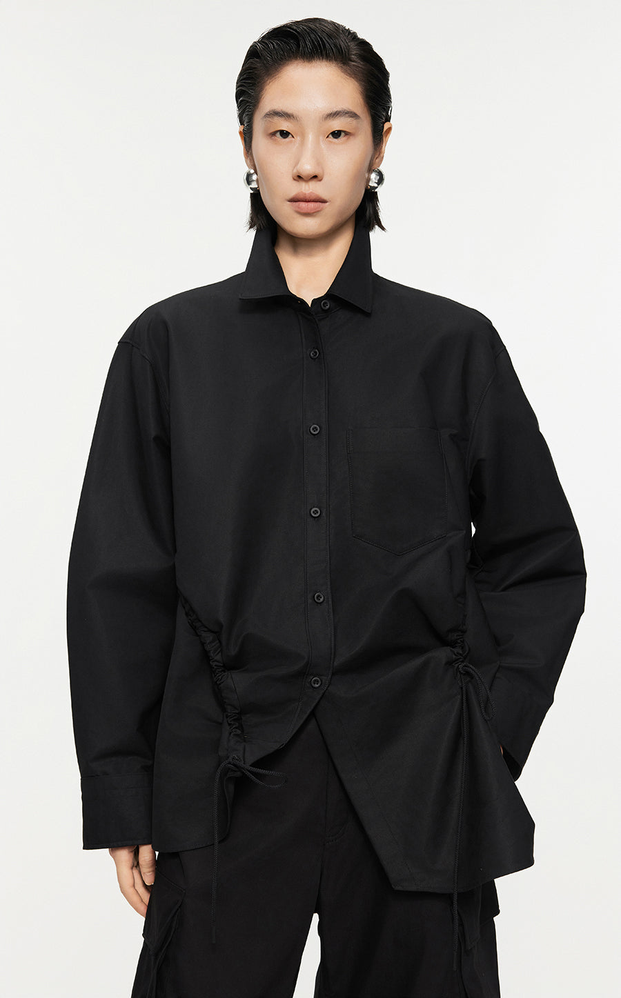 Shirt/JNBY Oversize  Long-sleeved Shirt