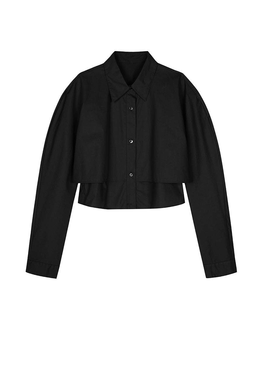 Shirt /JNBY Loose Fitting Long-sleeved Shirt