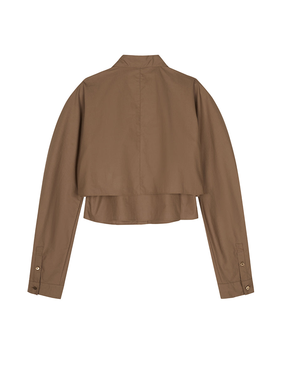 Shirt /JNBY Loose Fitting Long-sleeved Shirt