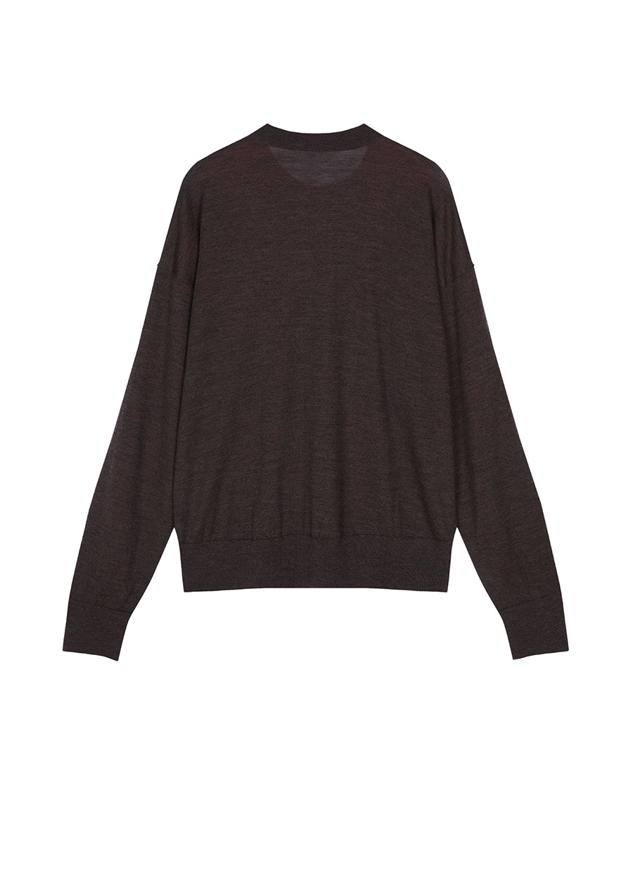 Sweater/JNBY Woolen Pullover knitted Long-sleeved Sweater