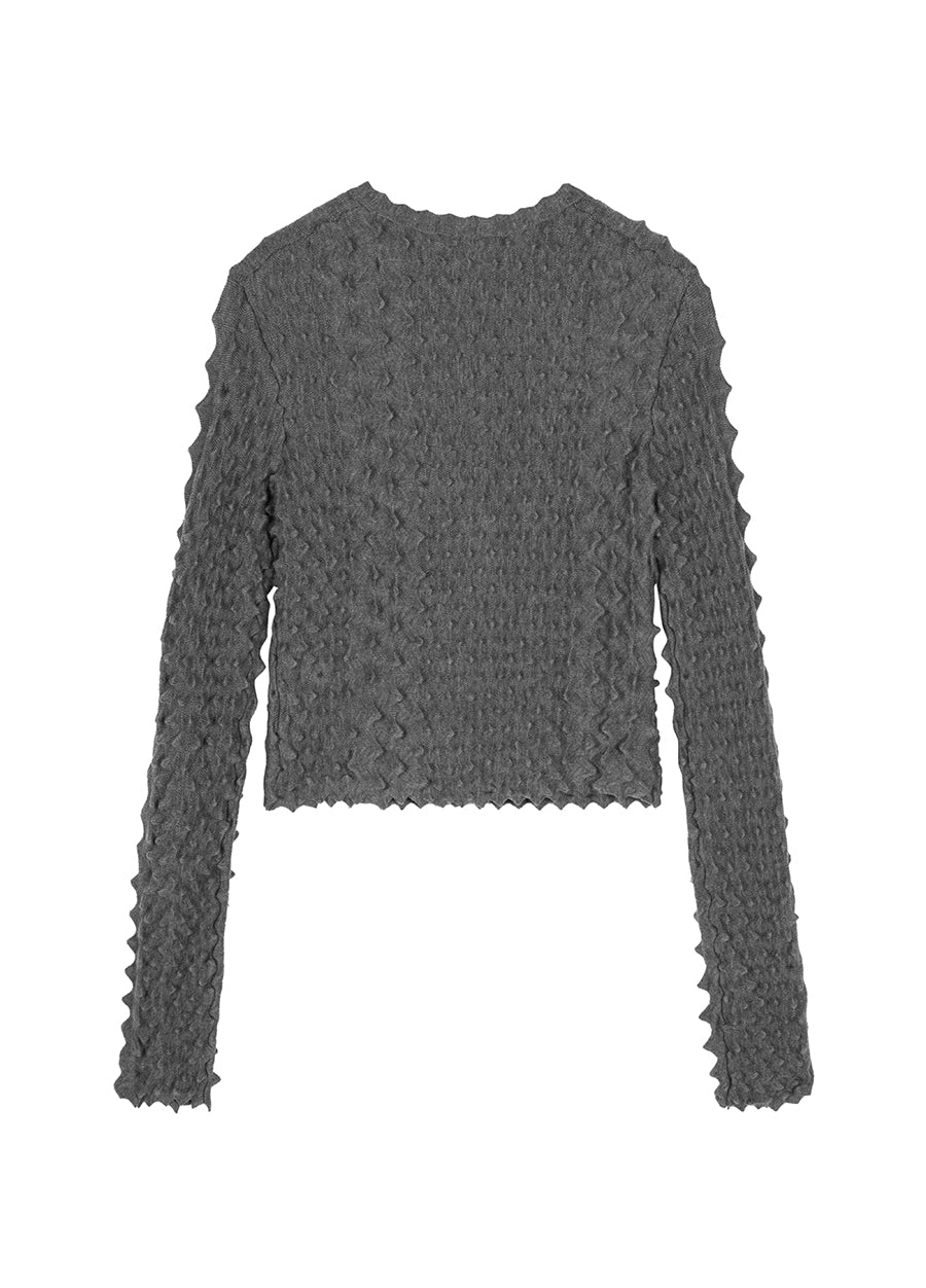 Sweater/JNBY Woolen Pullover knitted Long-sleeved Sweater