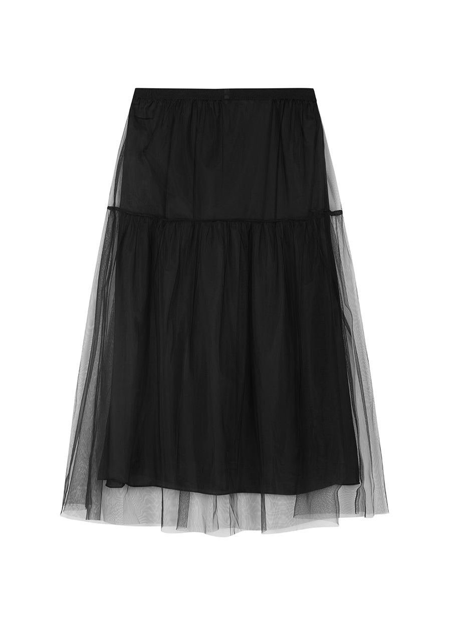 Skirt/JNBY A-line Loose Fitting Long Skirt