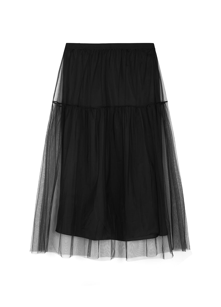 Skirt/JNBY A-line Loose Fitting Long Skirt