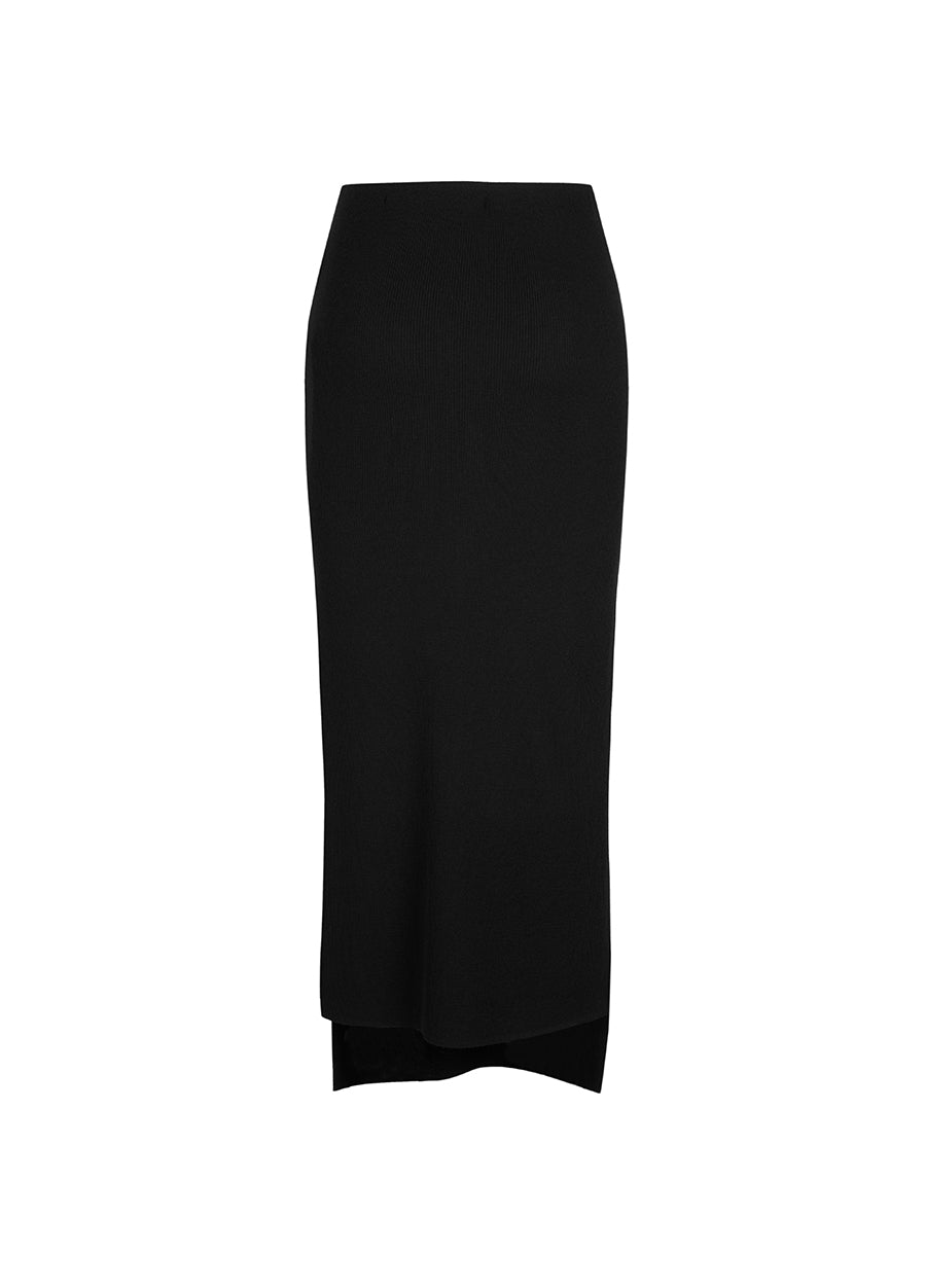 Skirt/JNBY H-line Slim Fit Ankle-length Skirt