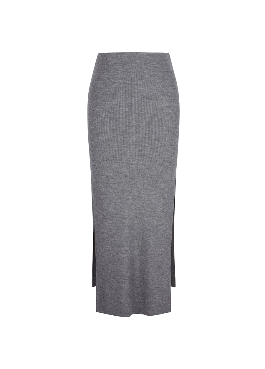 Skirt/JNBY H-line Slim Fit Ankle-length Skirt