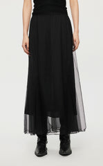 Skirt/JNBY A-line Pleated Long Skirt