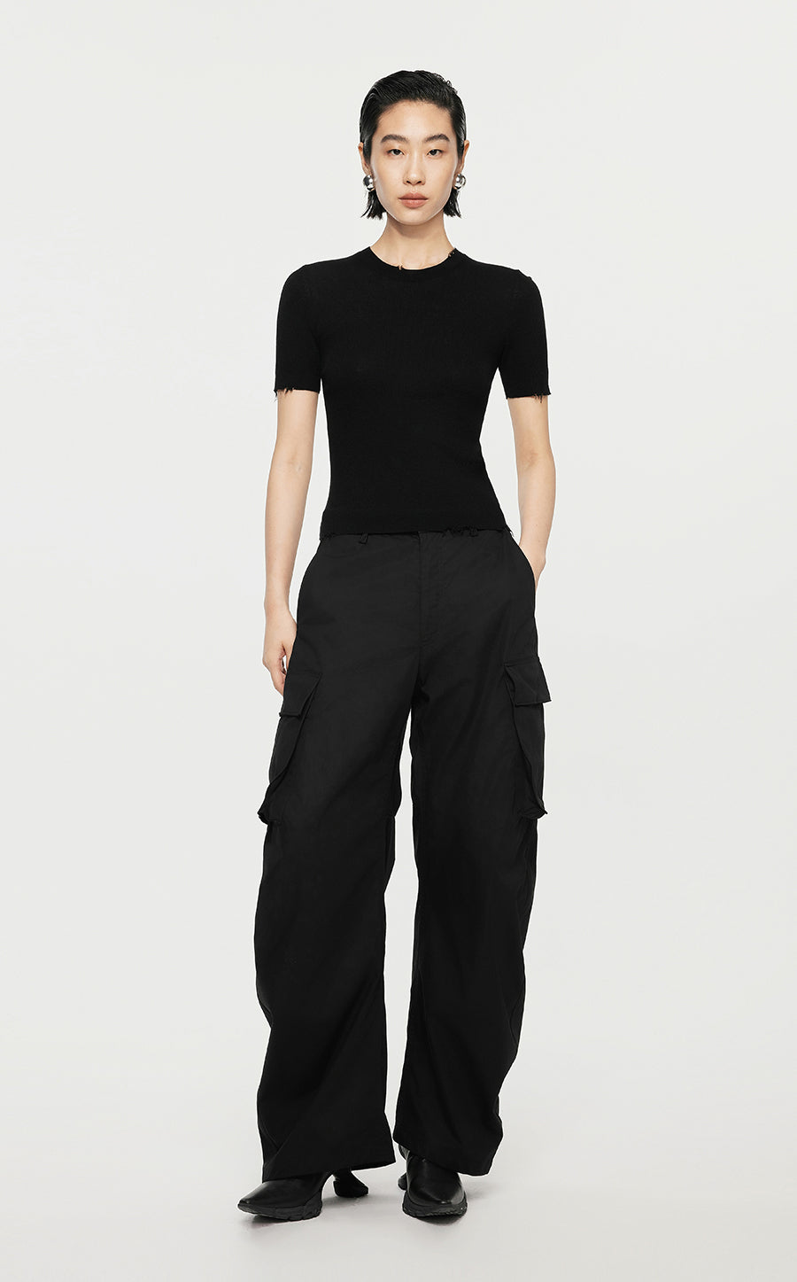 Pants/JNBY Workwear  Loose Fitting Pants