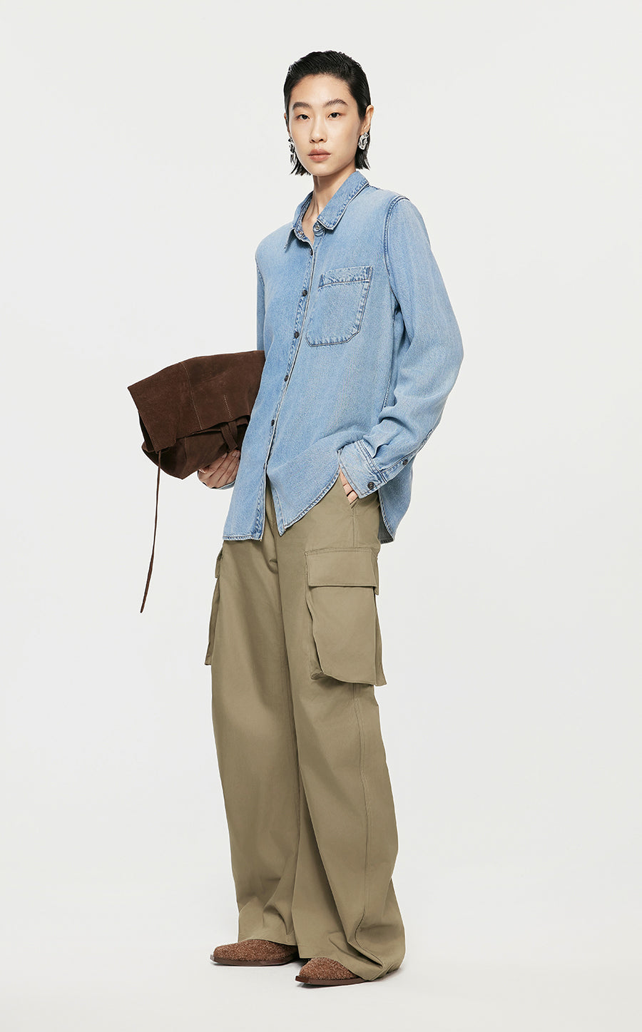 Pants/JNBY Workwear  Loose Fitting Pants