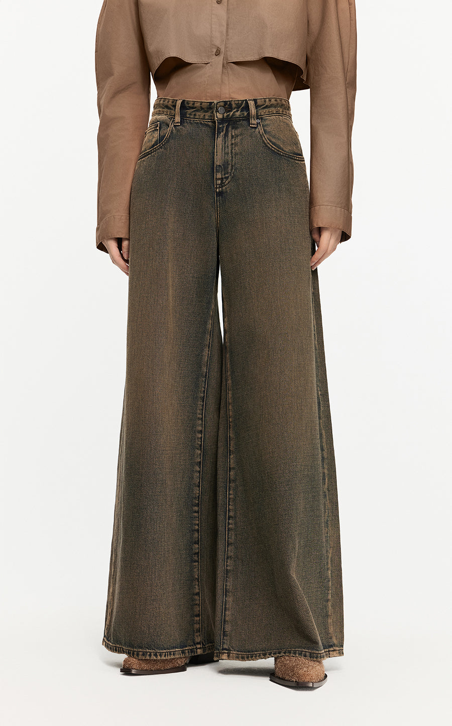 Pants/JNBY Loose Denim Pants