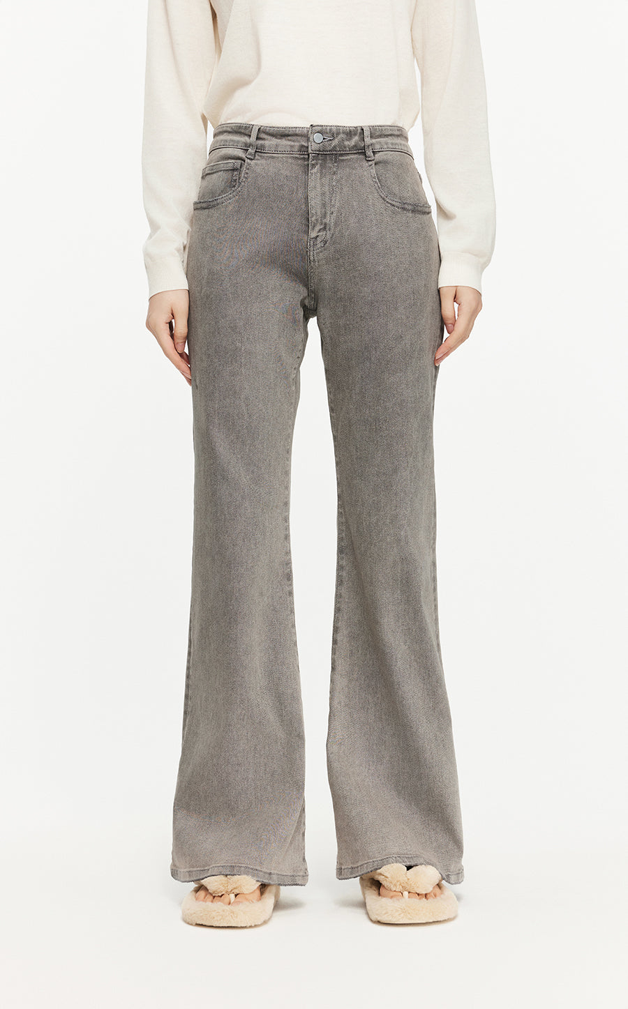 Pants/JNBY Flared Denim Pants