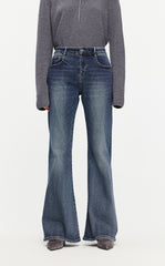 Pants/JNBY Flared Denim Pants