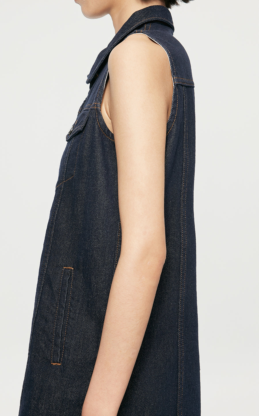 Dresses/JNBY Denim Hip-length Dresses