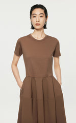 Dresses/JNBY A-line Short-sleeved Dresses