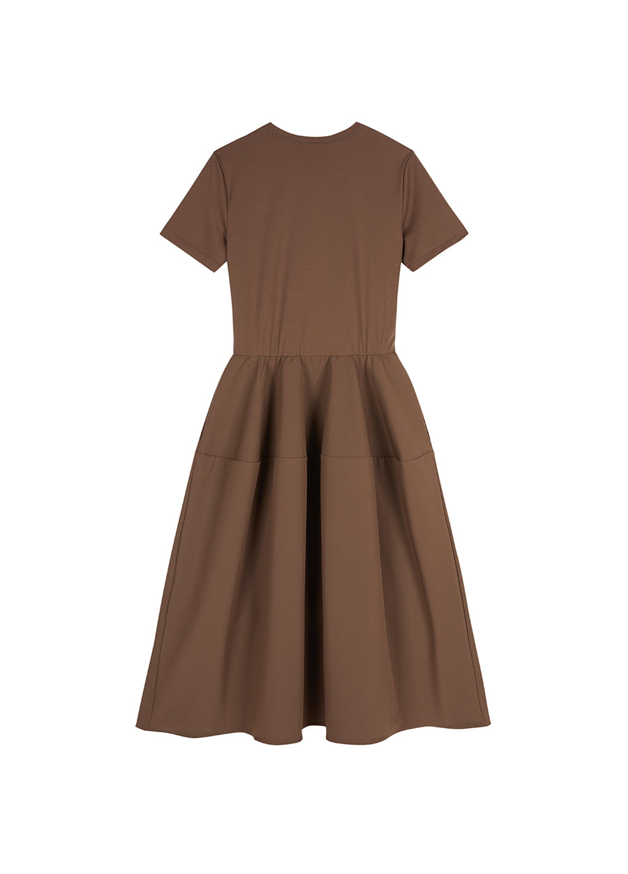 Dresses/JNBY A-line Short-sleeved Dresses