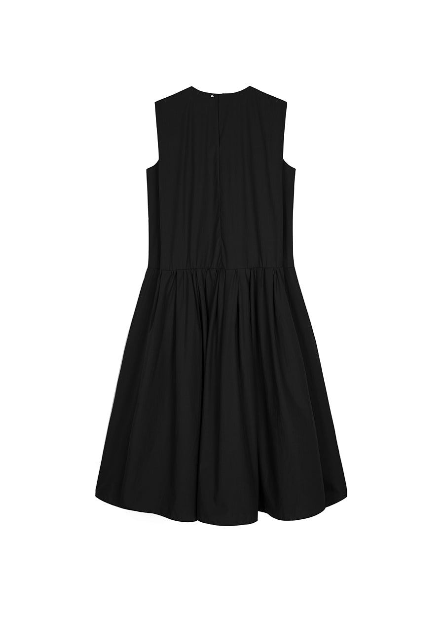 Dresses/JNBY A-line Mid Slit Sleeveless Dresses