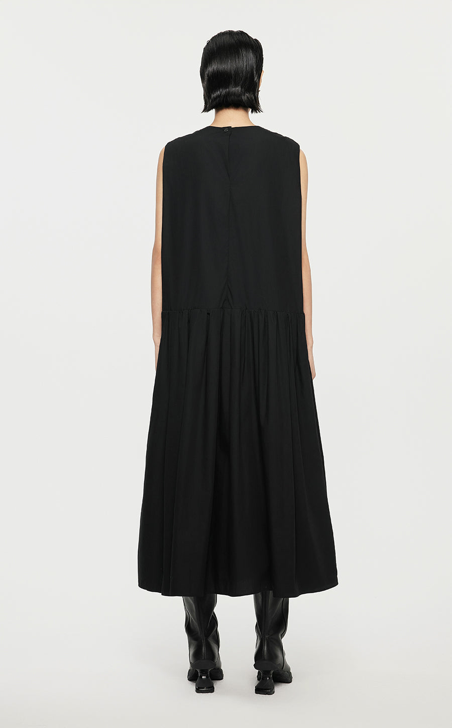 Dresses/JNBY A-line Mid Slit Sleeveless Dresses