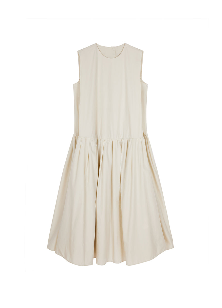 Dresses/JNBY A-line Mid Slit Sleeveless Dresses