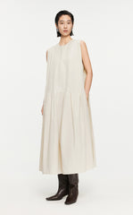 Dresses/JNBY A-line Mid Slit Sleeveless Dresses