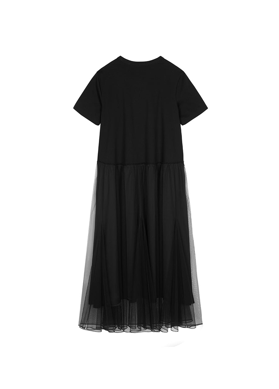 Dresses/JNBY A-line Short-sleeved Avantgarde Dresses