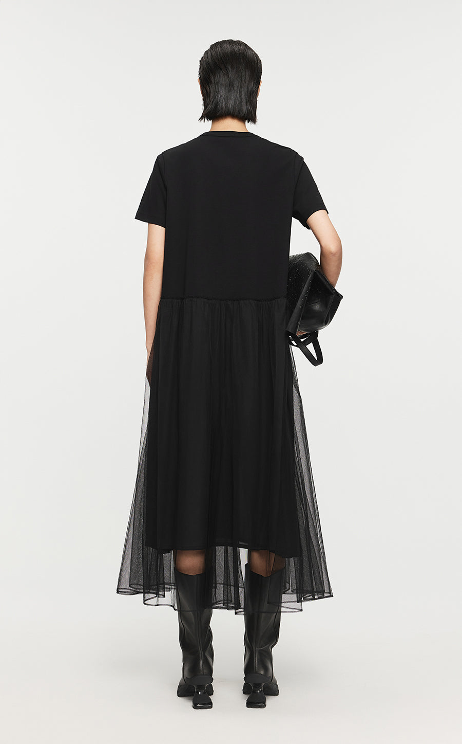 Dresses/JNBY A-line Short-sleeved Avantgarde Dresses