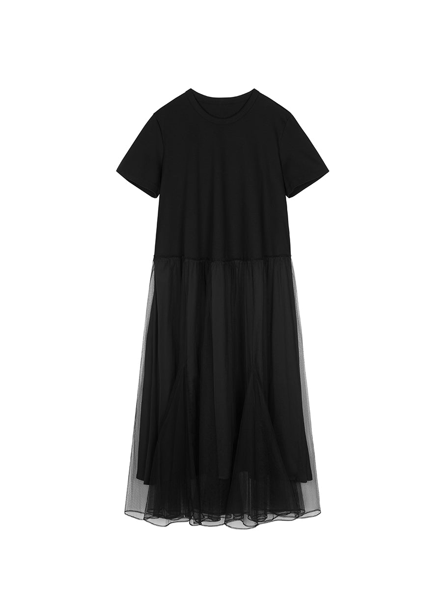 Dresses/JNBY A-line Short-sleeved Avantgarde Dresses