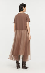 Dresses/JNBY A-line Short-sleeved Avantgarde Dresses