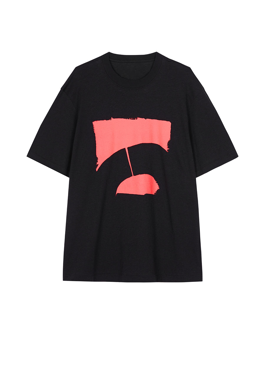 T-Shirt/JNBY Loose Fitting Short-sleeved T-Shirt