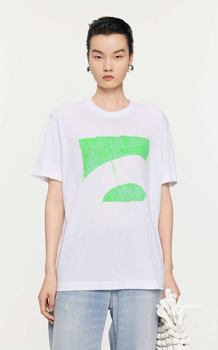 T-Shirt/JNBY Loose Fitting Short-sleeved T-Shirt