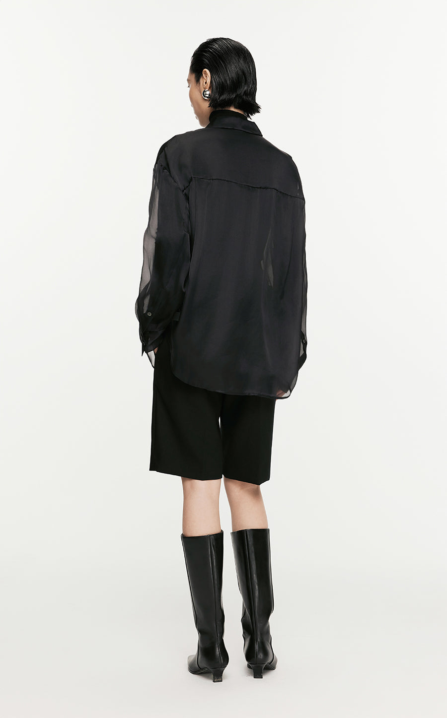 Shirt/JNBY Organza Long-sleeved Shirt